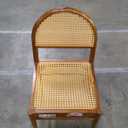 Solid Wood Simple Rattan Chair office chair Home Dining Chairs Ergonomic design Suitable for living room bedroom study
