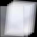 Sherr 5 Pcs 18 x 24 Inches Rigid Print Protectors Clear Hard Plastic Sheet Protectors Poster Sleeves for Protect Store and Display Photographs, Prints and Documents