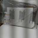 ANDY STAR Gold Vanity Mirror, 22x30 Inch Brushed Gold Bathroom Mirror, Antique Brass Asymmetrical Mirror in Rust-Proof Stainless Steel Metal Frame, Unique Butterfly Shape, Ideal for Home Remodel