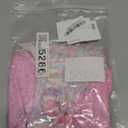 Vogseek Big Girls Gymnastics Leotards, Girls' Pink Sleeveless Ballet Dance Sets with Matching Hair Scrunchie, 3D Print Diamond Gymnastics Unitards, Size: 11-12 Years