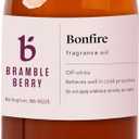 Bramble Berry Bonfire Fragrance Oil 2 oz | Smokey Wood and Warm Vanilla Scent for Soap Making, Candles, Lotion, Bath Bombs & Perfume | Skin Safe, Vegan, Paraben & Phthalate Free, DIY Craft Essential