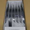 6 Pieces 12 Inch LED Flush Mount Ceiling Light, 24W, 2520LM, 3000K/4000K/6000K CCT Selectable Super Slim Low Profile Ceiling Light, Close to Ceiling Round Flat Panel Fixture for Hallway,Bedroom,kitchen (Black)