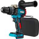 Cordless Drill, 1/2 inch Chuck Impact Drill/Driver, Brushless Motor 150Nm MAX Torque, 2 Variable Speed 2150RPM, Compatible with MAKITA 18V Batteries (NO BATTERY)