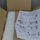 NookNova Battery Operated Wall Sconce Set of 2, 13000mAh Rechargeable Battery Powered Sconces with Remote Dimmable Fabric Shade Wireless Sconces Fixture for Bedroom Living Room (Gold+Beige)