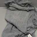 KinCam Couch Covers Washable Oversized Chair Cover Armchair Cover for Dogs Tassel Recliner Chair Sofa Cover Blanket Pet Friendly Soft and Durable for Most Furniture (71" x 71", Grey)