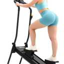 ERGOLIFE Stair Stepper with 6-Level Adjustable Resistance, 350lbs Upgrade Foldable Stairmaster Machine for Home Gym Workout, Cardio Stair Climber with Low Noise