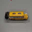 RC School Bus - Remote Control Car Vehicles, 2.4G Opening Doors City Buses Toy Classic Baby Vehicle, Remote Control Car with LED Lights School Bus Toy, Gift for Children Kids Boys Girls Age 3-6