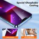 UNBREAKcable 2-Pack Screen Protector for iPhone 14 Plus/iPhone 13 Pro Max, Double Shatterproof Tempered Glass [Easy Installation] [9H Hardness] [99.99% HD Clear] [Case Friendly] for iPhone 6.7 inch