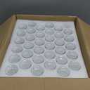 Foaincore 72 Pack Glass Candlestick Holders Bulk 2.5 Inch Taper Candle Holders Small Ritual Candle Stand Table Centerpieces for Wedding Christmas Valentine's Festival Party Dining Decorations (Clear)