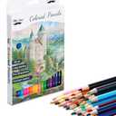Mr. Pen- Colored Pencils for Adult Coloring Books, 36 Pack, Soft Core Color Pencils for Adult Coloring Book, Drawing, Sketching, Blending & Shading-Art Supplies 2 Pack