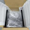 Hiboom 11 Pcs Acrylic Poker Chip Case, Chip Trays Set Including Carrier Acrylic Display Case Holder (1000 Capacity)