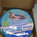 SwimWays Spring Float Premium SunSeat Pool Chairs, Inflatable Pool Floats Adult with Fast Inflation for Ages 15 & Up, Sky Blue, One Size