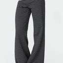Amiblvowa Women Fold Over Yoga Pants Low Rise Wide Leg Sweatpants Color Block Flare Leggings Y2k Foldover Lounge Workout 2025 (XL)