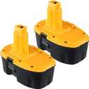 18V Replacement Battery for DeWALT: 18 Volt 5.0Ah XRP DC9096 Ni-Mh Batteries Compatible with DC9098 DC9099 DW9095 DW9096 DW9098 Cordless Power Tools