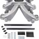 300-137 GM LS1/LS2/LS6 Cathedral Port Single Plane EFI Intake Manifold with Fuel Rails Replacement for GM GEN III GEN IV LS engines with LS1/LS2/LS6 cathedral port cylinder heads 1997-2019