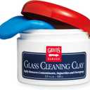 Griot's Garage Glass Cleaning Clay for Car Window, Windshield, Shower Door, Stone, Ceramic Tiles, Removes Oil, Tar, Grease, Water Spots, and More 11049, 3.5oz, Blue