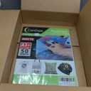 CenDale Premium DTF Transfer Film 13"x19" - A3 Plus 50 Sheets Double-Sided Matte Clear PreTreat Sheets PET Heat Transfer Paper for DIY Direct Print on All Fabric and Colors T-Shirts Textile