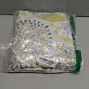 Walrus Round Vinyl Fitted Tablecloth with Flannel Backing Elastic Edge Design Table Cover Waterproof Oil-Proof PVC Table Cloth Stain-Resistant Best for 37"-44" Round (Floral)