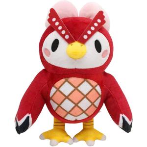 Animal Crossing New Leaf Plush Toy Suitable for Collection, Animal Crossing: New Horizons Stuffed Owlette Doll Toy for Boy Girl Christmas Halloween Birthday Gift, 8 (Celeste)