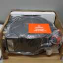 NEOTEC Retractable Garden Hose Reel 1/2 inch x 130ft - Wall Mounted Heavy Duty Hose Reel with 3/4 Inch Brass Fittings & 9-Pattern Nozzle - Auto Rewind System, Any Length Lock, 180 Swivel Bracket