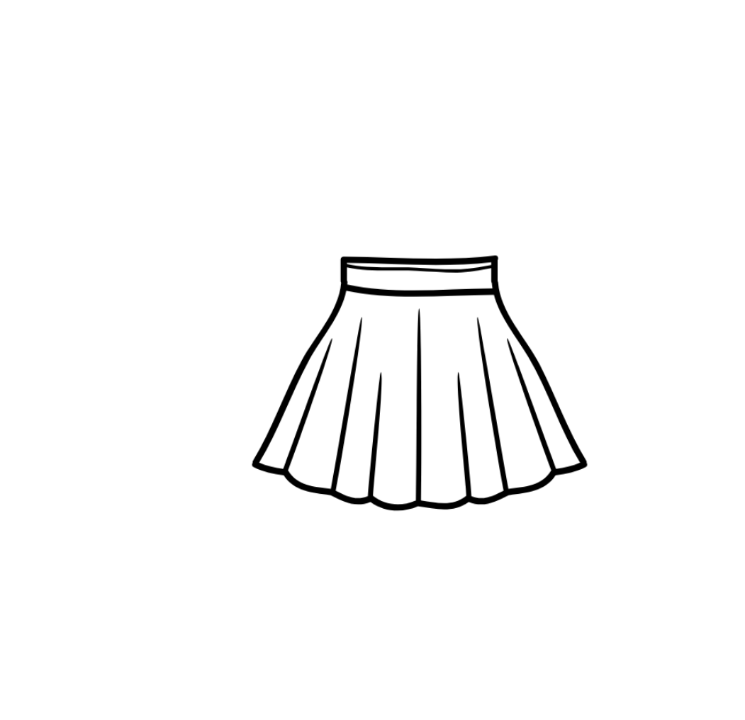 Belle Poque, Skirt, XL
