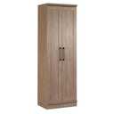 Sauder Home Storage Cabinet in Brushed Oak
