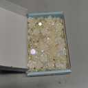 145Pcs Pearl Flower Buttons Beads for Crafts,Sewing Flatback Resin Junk Case Charms Wedding Decor White Buttons for Clothes,Slime Charms for Jewelry Making Bulk DIY Bracelet Hair Clip Phone Charms (Mixed Sizes)