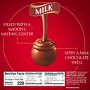 Lindt LINDOR Milk Chocolate Candy Truffles Gift Box, 90 Count, 38 oz. (EXP 10/31/26)