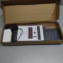 Large Interval Gym Clock for Workouts Size 20x4.7in. Operated by Remote Control