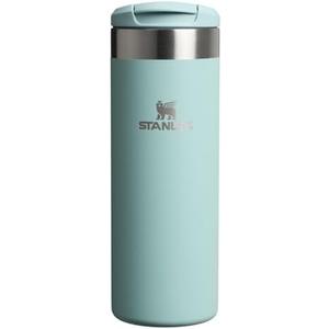 Stanley AeroLight Transit Bottle 16 oz | Locking Drink Through Lid | Leak Resistant Water Bottle or Coffee Travel Mug | Lightweight Insulated Stainless Steel | BPA-Free | Seafoam