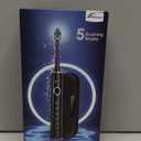 Rtauys M5 Sonic Electric Toothbrush for Adults and Kids - Rechargeable Electric Toothbrush Kids Ages 12+ and Adults with 8 Brush Heads & Travel Case, 120 Days Battery Life - Gold