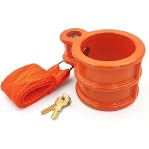 VULCAN Heavy Duty Forged Steel King Pin Lock - Works with RVs and Class 8 Trailers