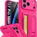 Oneagle Wallet for iPhone 17 Pro Max Case with Card Holder (4-5 Cards) [RFID Blocking] [Screen Protector] Full Camera Protection, with Kickstand 15FT Shockproof Heavy Duty Case for iPhone 17 Pro Max