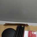 SENZHIYI Indoor Telescoping Flag Pole with Base 6FT-8FT,Aluminum Commercial Indoor Flagpole with Black Ball Top Finial,Heavy Duty Indoor Flag Pole Kit for Office School City Hall