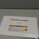 Raycare Flameless Candle with Remote Timer – 9 Flickering Acrylic Battery Operated LED Pillar Candles with Embedded Star String for Valentine's Day, Home Decor, and as a Gift (Ivory)