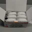 Smoke Alarm Fire Detector,Battery Operated Photoelectric Smoke Detector with Test Button and Low Battery Warning, Fire Alarms Smoke Detectors for Home, 6 Pack