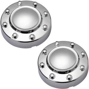 HY-SPEED 2PCS Front Wheel Center Cap Hubcap Cover Compatible with 2011 2012 2013 2014 2015 2016 2017 2018 Ram 3500 1-Ton Dually DRW Alloy Wheel 11 12 13 14 15 16 17 18