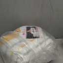 CASA COPENHAGEN White Bay, 6 Pieces Towel Set- White with Gold and Grey Violet Border, 600 GSM, 2Bath, 2Hand, 2Washcloths Egyptian Cotton Towel for Hotel Spa Kitchen Bathroom Kitchen & Shower