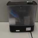 JRD Warm & Cool Mist Humidifiers for Bedroom 5L, Quiet Ultrasonic Air Humidifier Fast Symptom Relief, 50H Runtime, Oil Diffuser, 12H Timer, 7 Color Light for Large Room, Office, Baby, Plants-Black