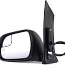 For Toyota Sienna 2015-2018 Door Mirror Driver Side | Power | Heated | Manual Folding | w/Blind Spot Glass | Paintable | Replacement For 8794008150 | TO1320339, 13.5 inches x 14 inches x 7 inches