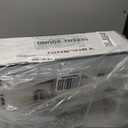 Vinyl Record Player Bluetooth Vintage 3-Speed Portable Suitcase Turntables with Built-in Speakers, Belt-Driven LP Player Support USB Recording AUX-in RCA Line Out Headphone Jack, White (White Rose Gold)