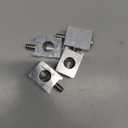 4 Pieces #4-2/0 Neutral Lug Kit Circuit Breaker Ground Lugs Aluminum Grounding Lugs Fit for Electrical Connections