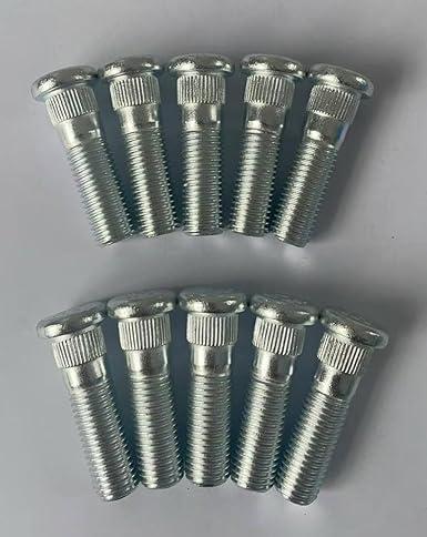 10PCS M12-1.5 Wheel Stud Bolts 610-568 12.97mm Knurl Compatible with Select Hyundai Accent Elentra Sonata, Kia Rio Forte NIRO Soul Optima Mazda CX-9 CX-5 10PCS M12-1.5 Wheel Stud Bolts 610-568 12.97mm Knurl Compatible with Select Hyundai Accent Elentra Sonata, Kia Rio Forte NIRO Soul Optima Mazda CX-9 CX-5