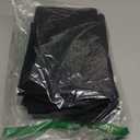 Riare 4 Pack 24 Inch Black Felt Window Box Liners- Fabric Trough Planter Basket Liners Replacement, Non-Woven Hanging Plant Liner for Wall Hanging Basket, Garden Fence Railing (Avoid Bird Nesting)