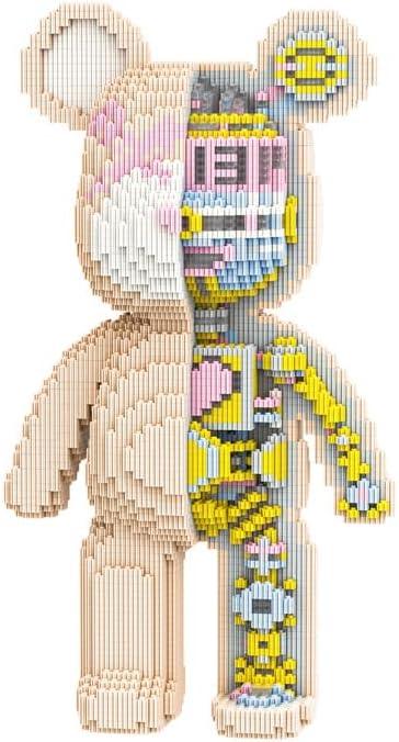 DAHONPA Animal Mechanical Bear Micro Building Blocks Set with Drawer7220PCS, Personalized Decoration, Gift for Adults and Kids