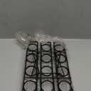 2-Piece Ice Cream Cone Baking Racks - Cupcake Display Stands - Cone Holders for Home Kitchen - Black