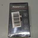 PowerBear Portable Radio | AM/FM, 2AA Battery Operated with Long Range Reception for Indoor, Outdoor & Emergency Use | Radio with Speaker & Headphone Jack (Black)