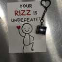 Valentines Day Cards for Kids School - 24 Valentine Slang Cards with Keyboard Clicker Keychains - Valentine Classroom Exchange Gifts for Boys GirlsTeen - Funny Fidget Toys for Class Party Favors