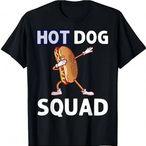 Cool Hotdog Outfit For Men Women Adult Hotdog Hot Dog Lover T-Shirt XS