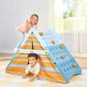 Little Tikes Campin & Climb Wall, Active Play Climbing Wall and Tent, for Boys and Girls Ages 3+ Years, 53.16 inches x 27.56 inches x 35.81 inches